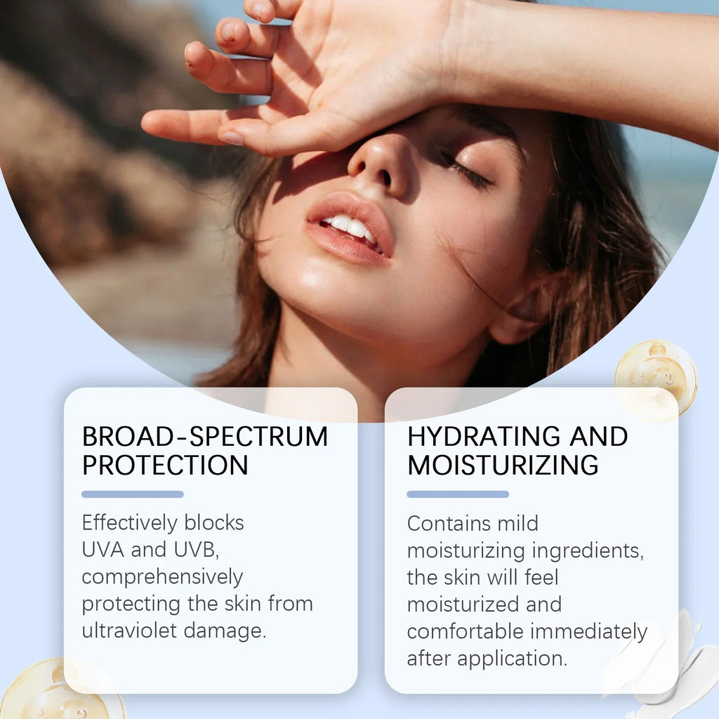 SPF 50 UV Sunscreen Stick – Waterproof, Moisturizing, Oil Control