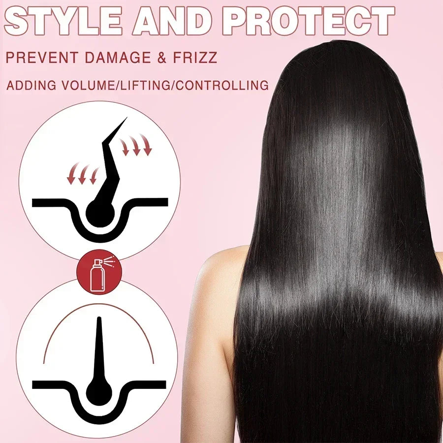 Heat Protectant Spray with Coconut Oil – UV & Thermal Shield