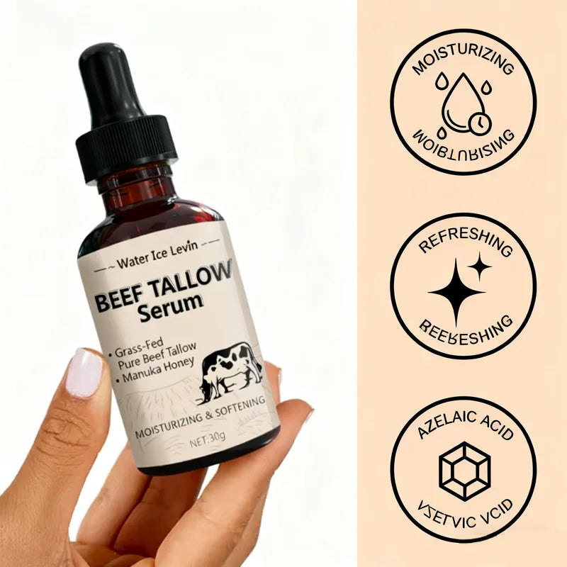Beef Tallow Serum – Manuka Honey & Hyaluronic Acid | All Skin