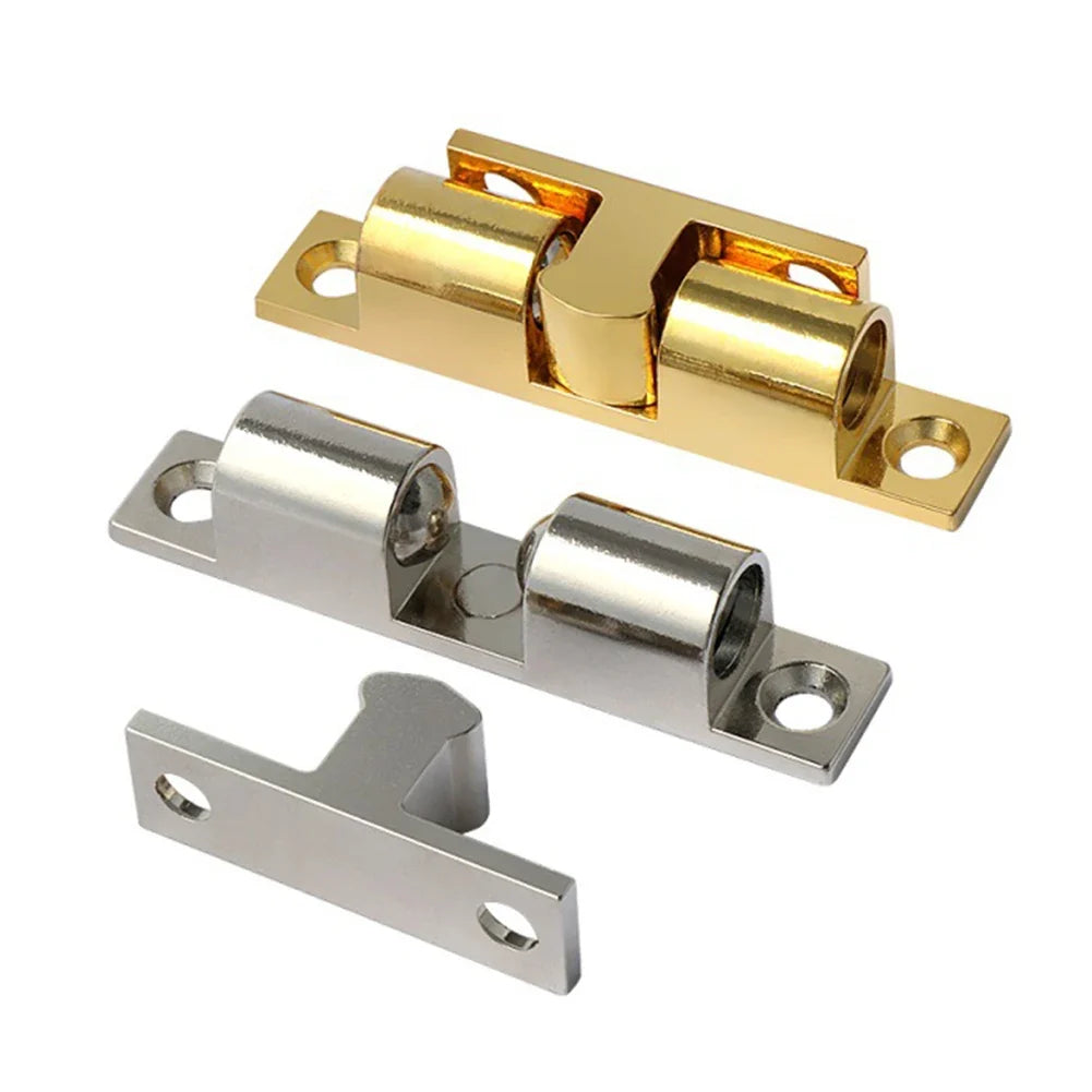 4 Zinc Alloy Cabinet Door Hinge Large Adjustable Brass Buckle