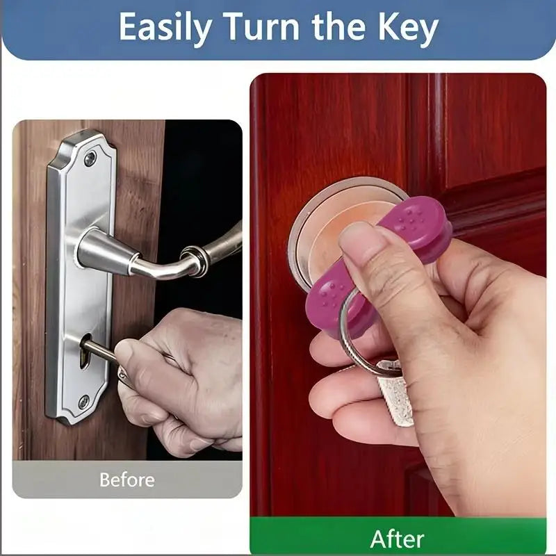 Easy Grip Key Turner Aid | Rotating Key Handle Cover
