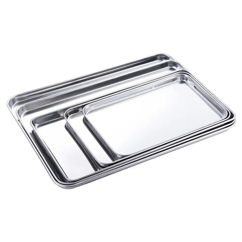 Stainless Steel Baking Tray | Cookie Sheet & Loaf Pan