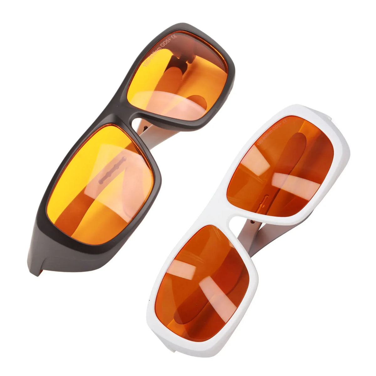Laser Safety Goggles Plastic Easy Clean Glasses Attenuation Rate 180