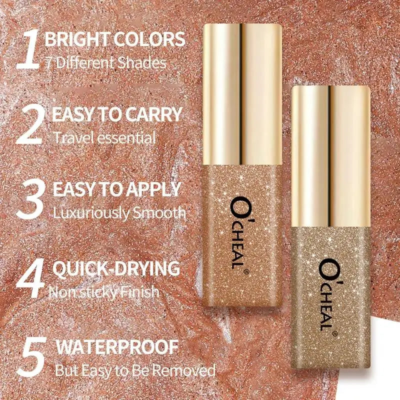 Mini Glitter Liquid Eyeshadow – Metallic Shimmer & Waterproof