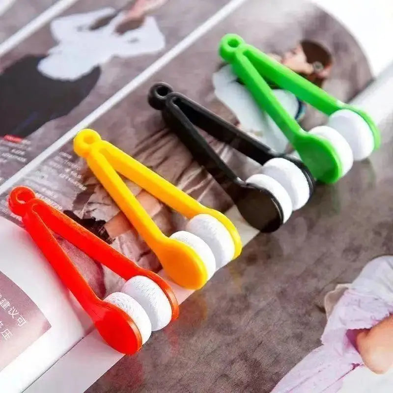 Microfiber Glasses Cleaning Brush | Eyeglass Wiping Tool