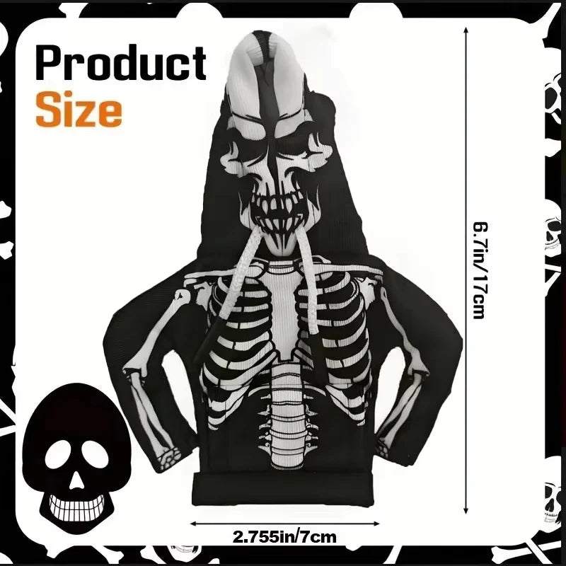 Halloween Gear Shift Hoodie Cover | Universal Car Interior Decor
