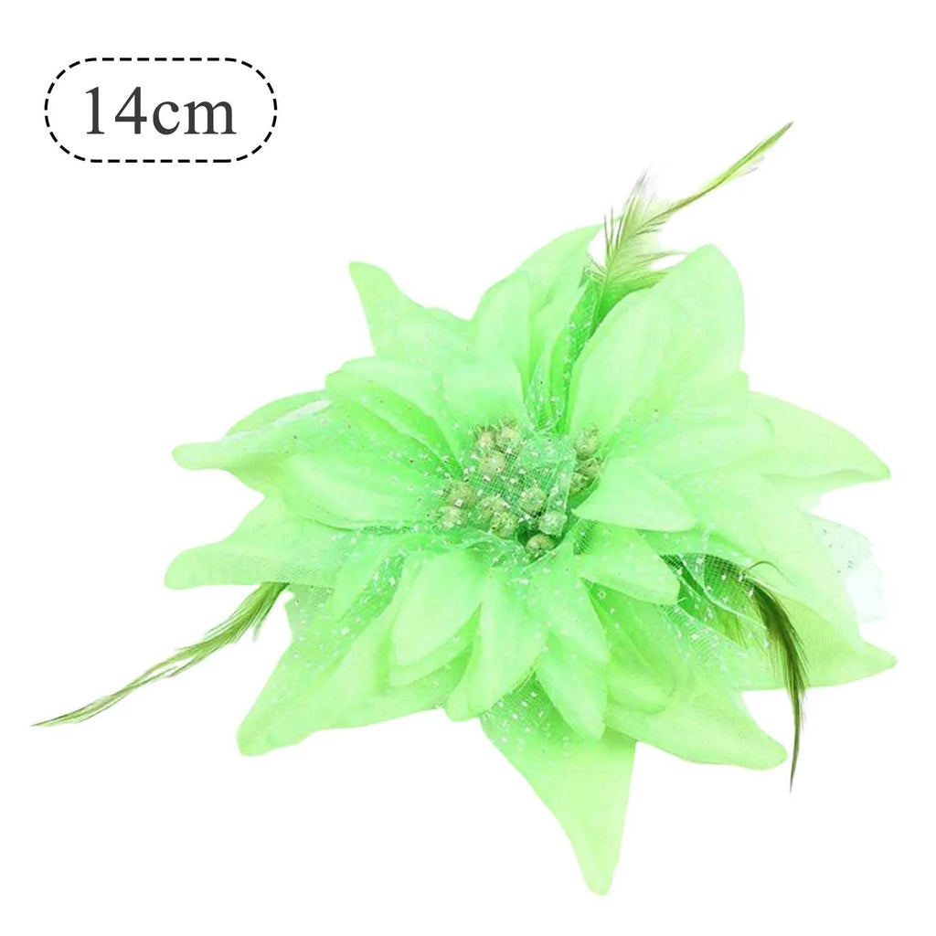 Flower Hair Clips Non-Slip Barrettes for Thick Curly Hair