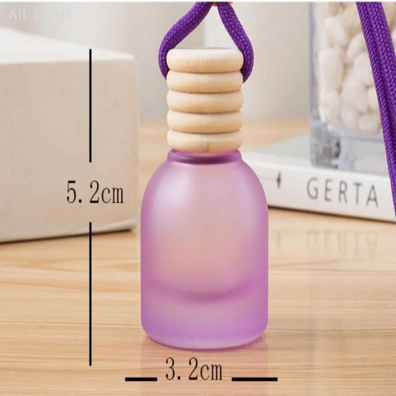 11ml Glass Car Aromatherapy Pendant Diffuser | Air Freshener Bottle