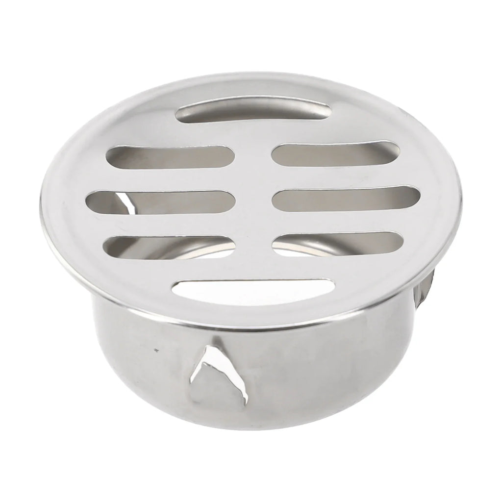 Stainless Steel Floor Drain Balcony Drainage Roof Round Cover Rain