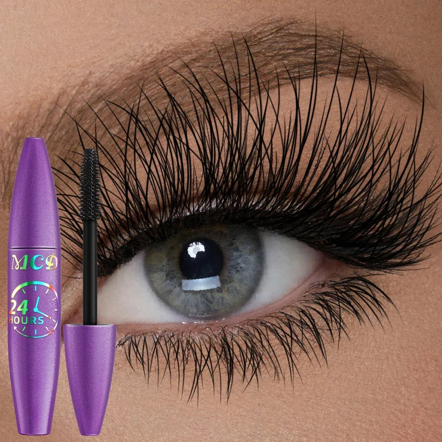 MCD 4D Effect Black Waterproof Mascara – Curl & Lengthen