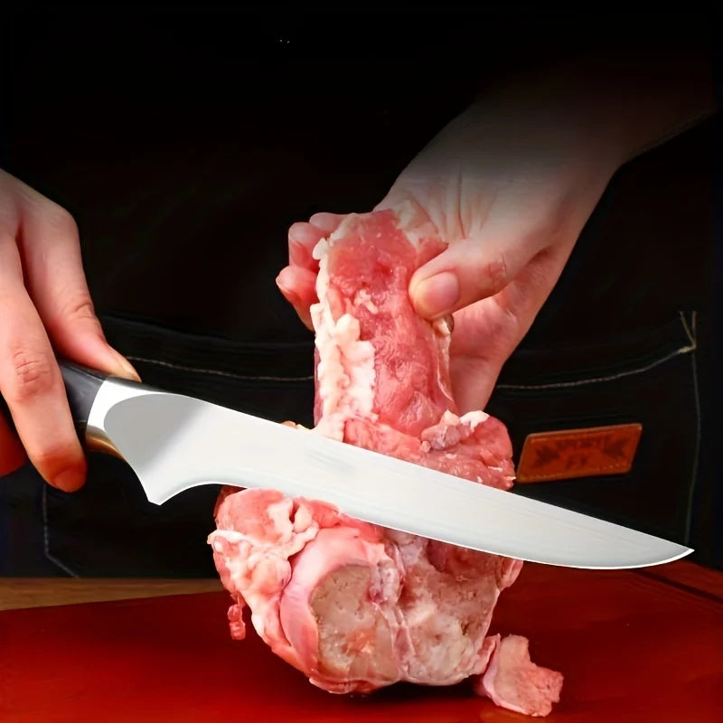 Sharp Stainless Steel Boning & Butcher Knife – Meat Splitting