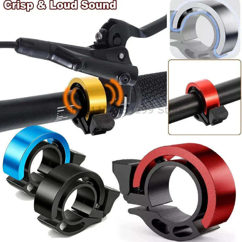 Alloy MTB Bicycle Bell | Handlebar Ring Horn – 1/2/3 Pack