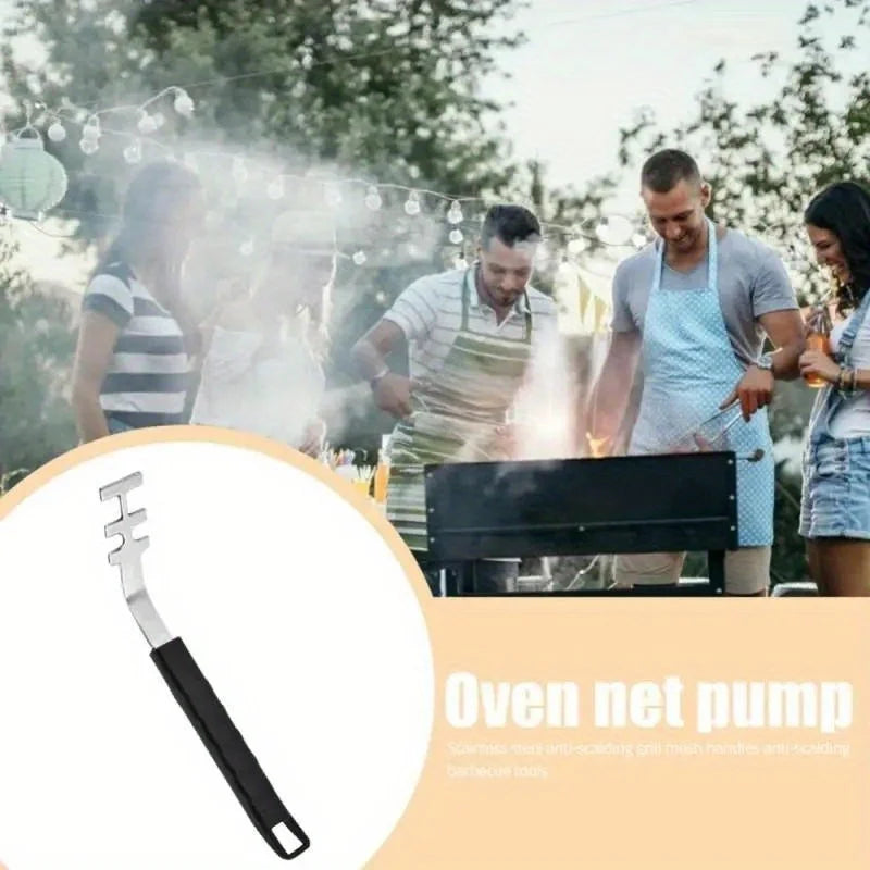 Heat-Resistant Grill Grate Lifter Tool | BBQ Accessory