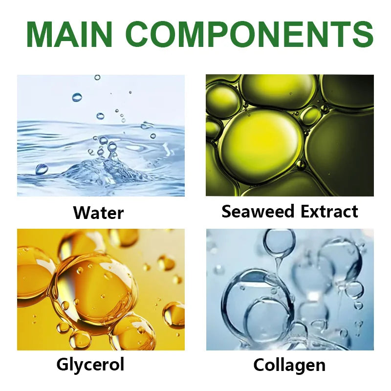60pc Seaweed Hyaluronic Acid Collagen Eye Mask Patches