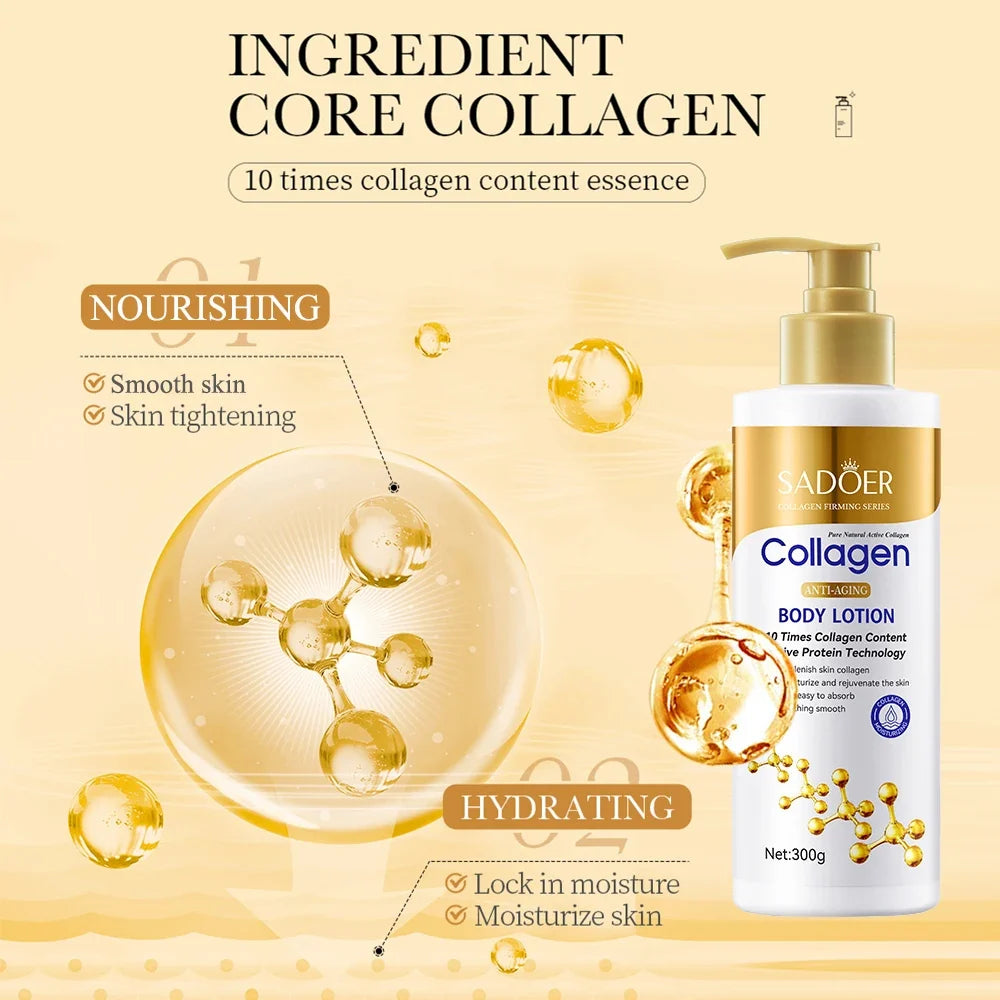Collagen Body Lotion – Firming, Hydrating & Anti-Aging 300g