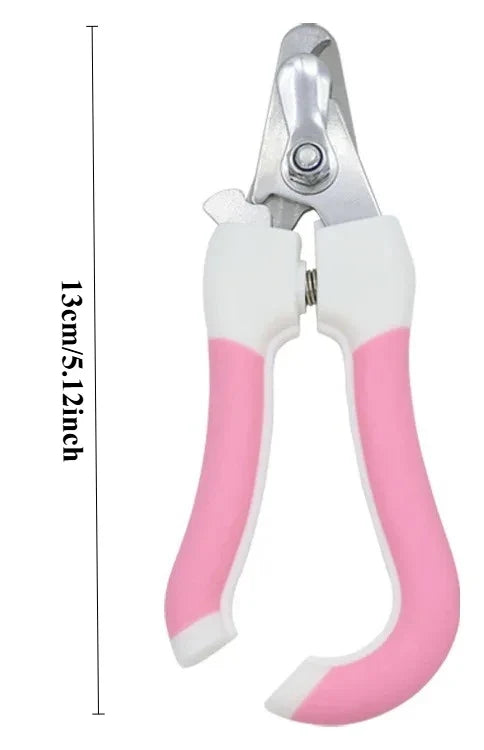 Pet Nail Clippers for Dogs & Cats | Safety Guard & Steel Blades