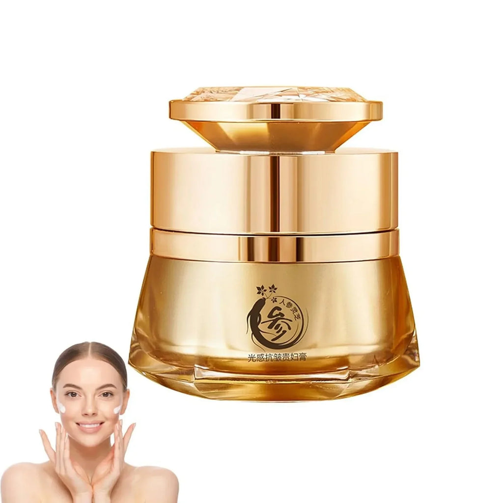 Ginseng Ganoderma Anti-Wrinkle Face Cream for Dry & Aging Skin