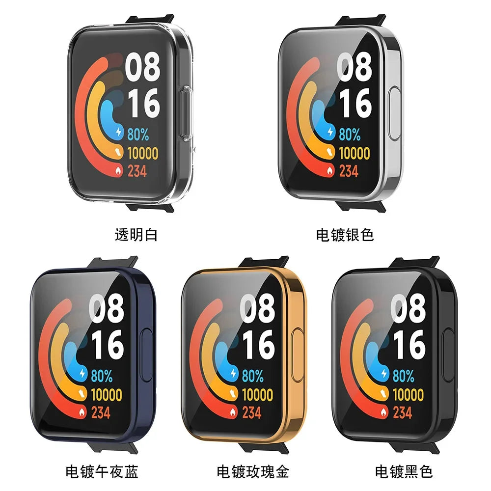 TPU Case for Redmi Watch 2 Lite – Full Screen Bumper Cover