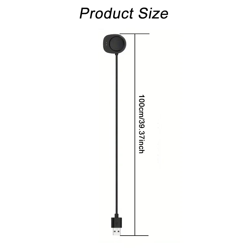 Amazfit T-Rex 3 / Balance 2 Magnetic USB Charger Cable 100cm