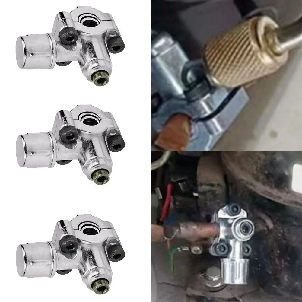 HVAC Piercing Line Service Valve Kit 3-Pack | Fits 1/4–3/8" Pipe