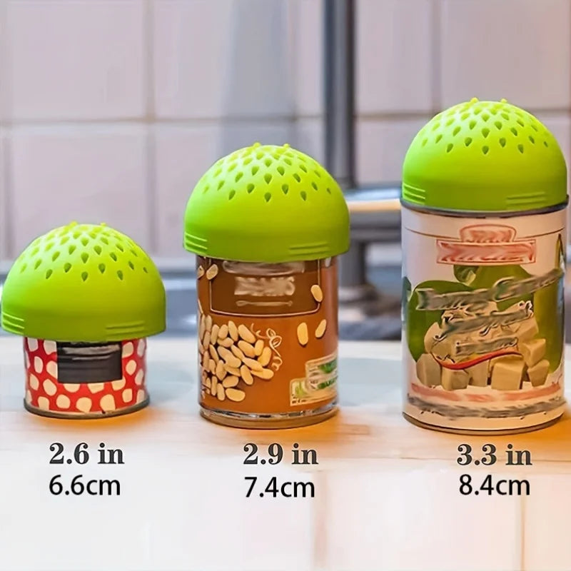 2-Pack Silicone Can Strainer – Mini Kitchen Sieve & Drainer