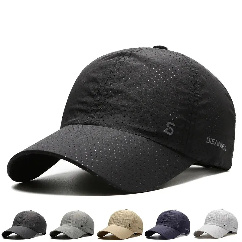 Quick-dry Breathable Outdoor Men's Sun Hat Summer Fishing Baseball