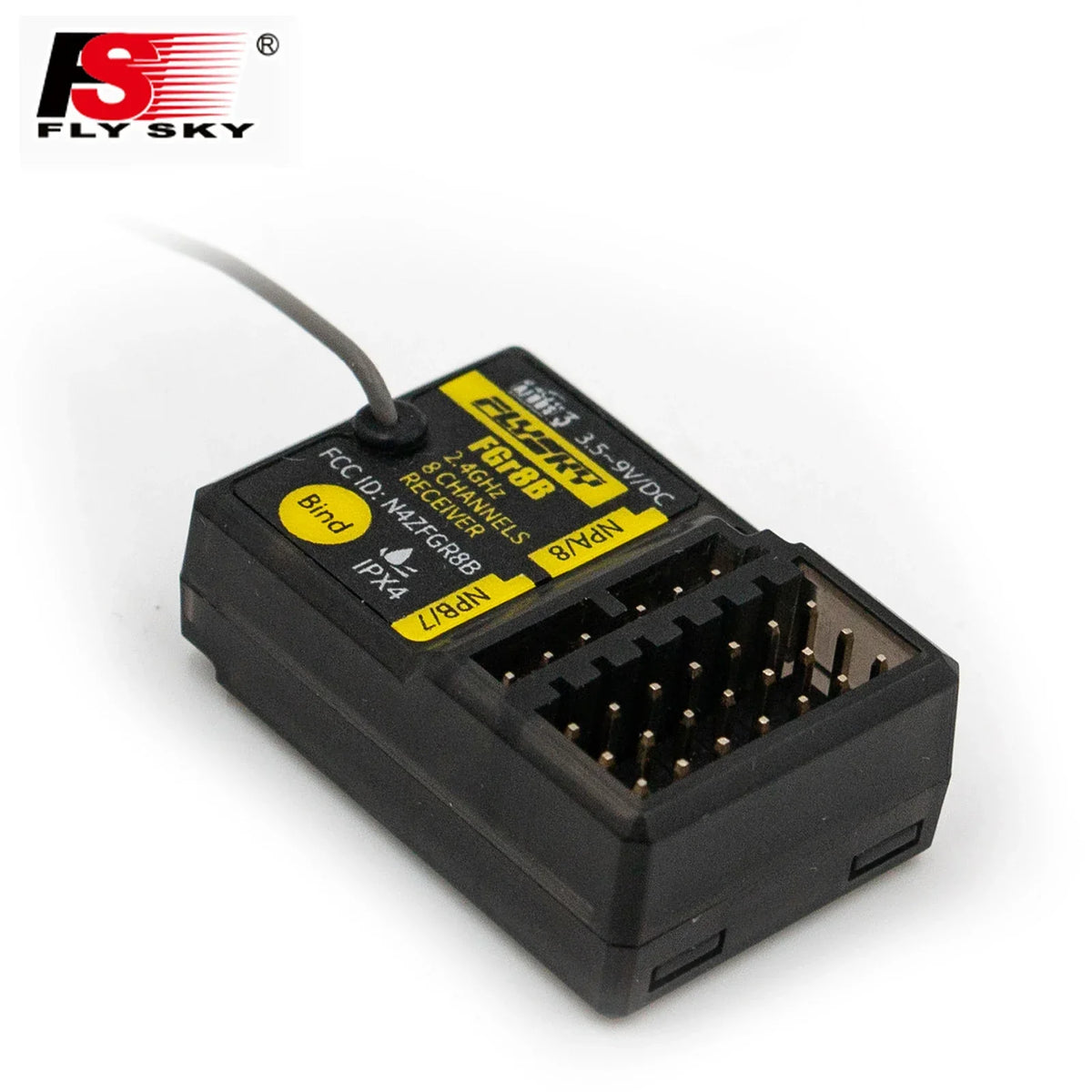FLYSKY FGR8B PWM PPM I-bus Output 2 4GHz 8CH Receiver AFHDS3