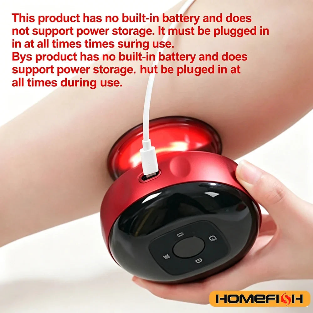 Intelligent Vacuum Cupping Massager – Gua Sha Body Massager