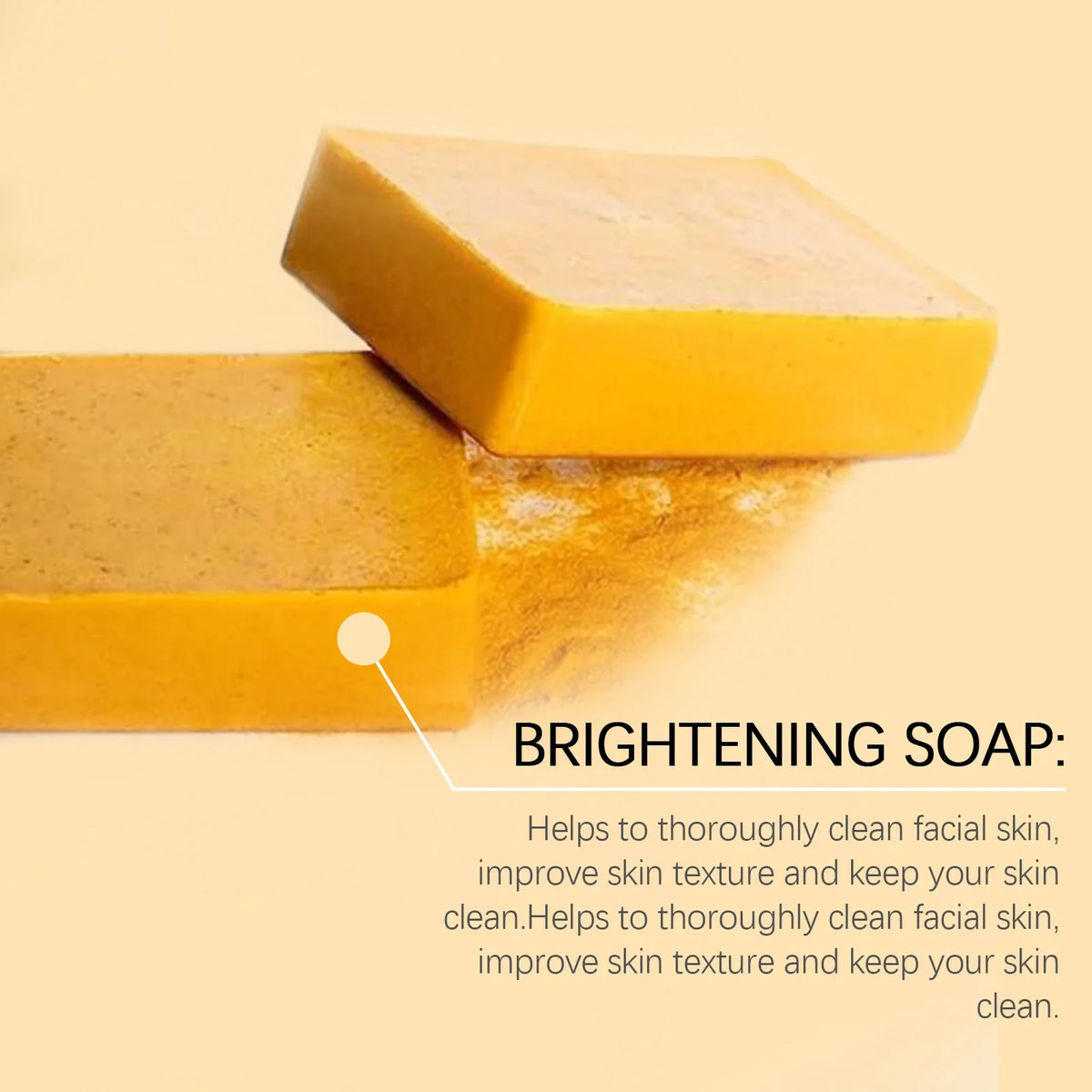 Lemon Ginger Brightening Soap – Exfoliate & Deep Cleanse 100g
