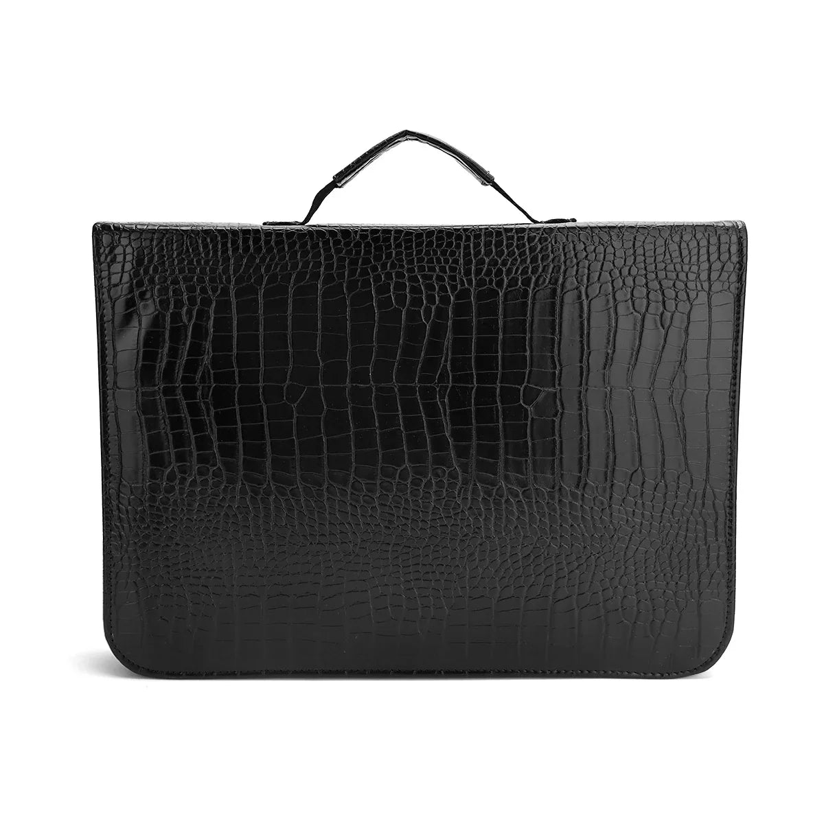 Leather Barber Scissor Bag – Large Capacity Salon Tool Organizer