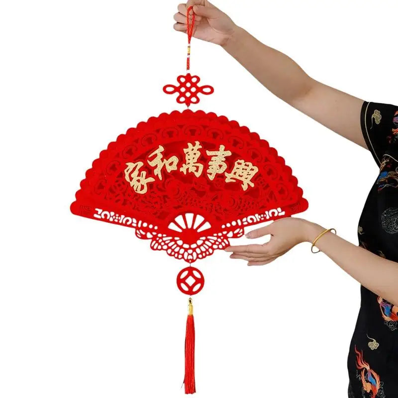 Spring Festival Chinese Knot Pendant Large Fortune Hanging Tassel