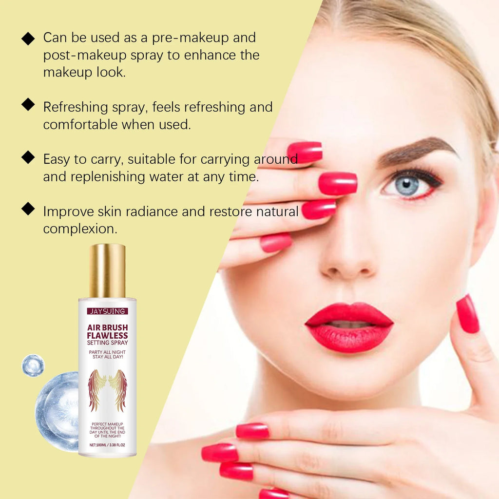 Hyaluronic Acid Makeup Setting Spray – Hydrating & Waterproof