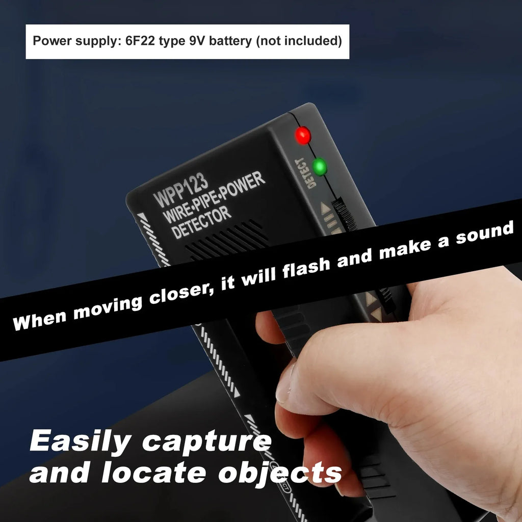 Handheld Wall Scanner Metal Detector & AC Wire Finder Tool