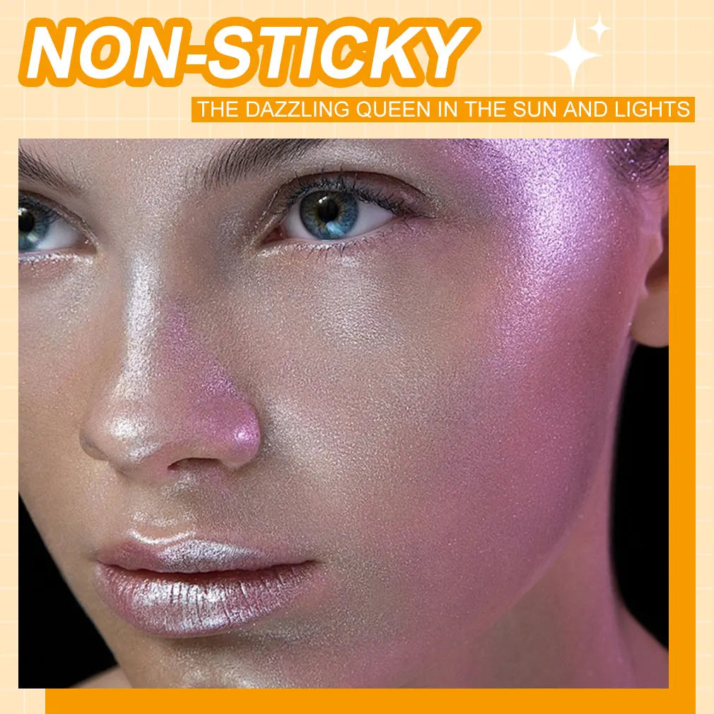 Glow Shimmer Spray for Face, Body & Hair – Glitter Highlight Mist