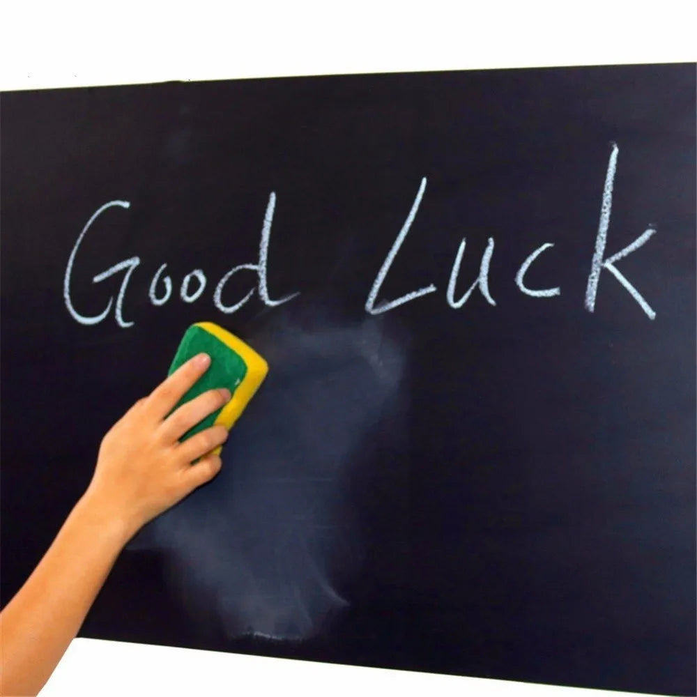 Removable Chalkboard Wall Sticker 45x100cm – Kids Learning Decal