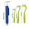 4-Piece Pet Tick Remover Kit – Hooks & Tweezers for Dogs & Cats