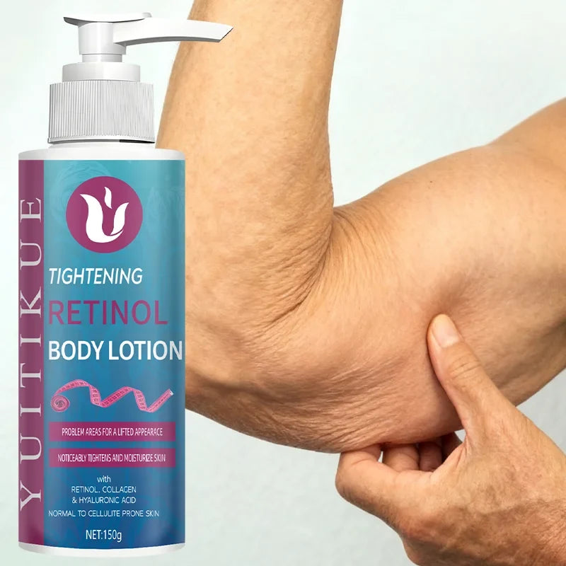 YUITIKUE Retinol Body Lotion – Firming, Collagen & Hyaluronic Acid