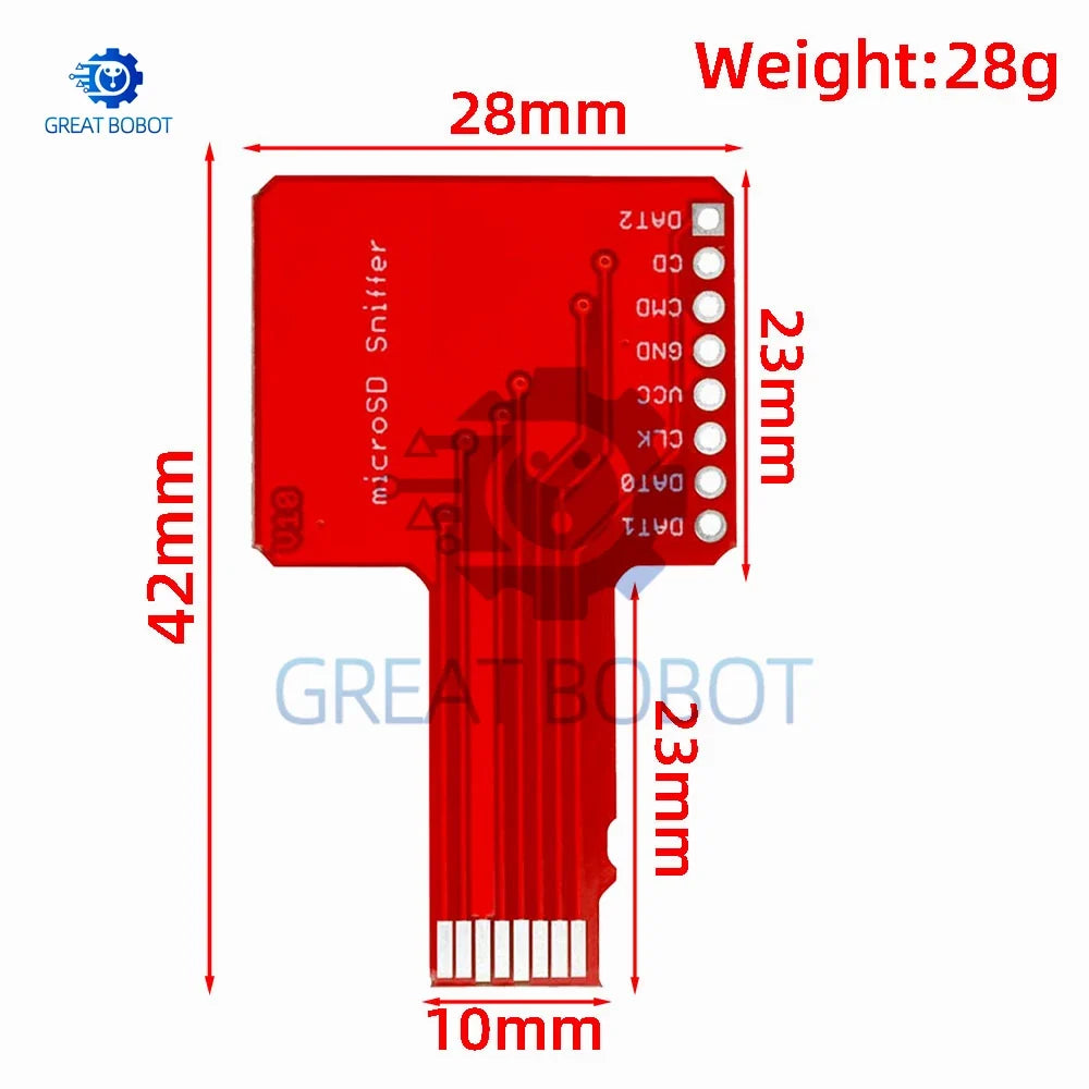 Micro SD TF Card SPI Adapter Module for Arduino (1–3 PCS)