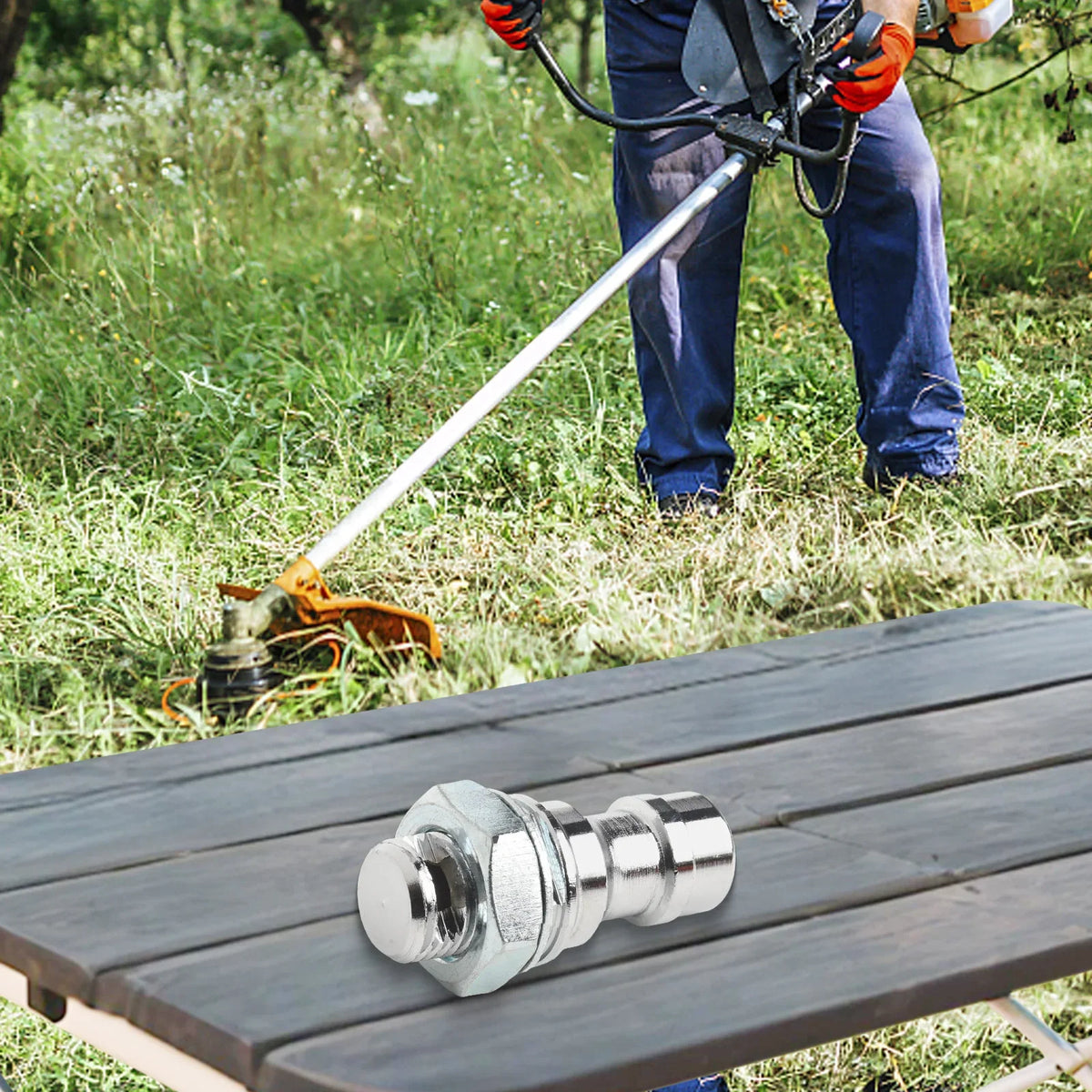 Efficient Deck Wash Quick Connect Lawn Mower 737-04003D Maintenance