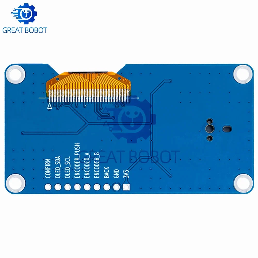 OLED Display 0.96/1.3" + EC11 Rotary Encoder Module for Arduino