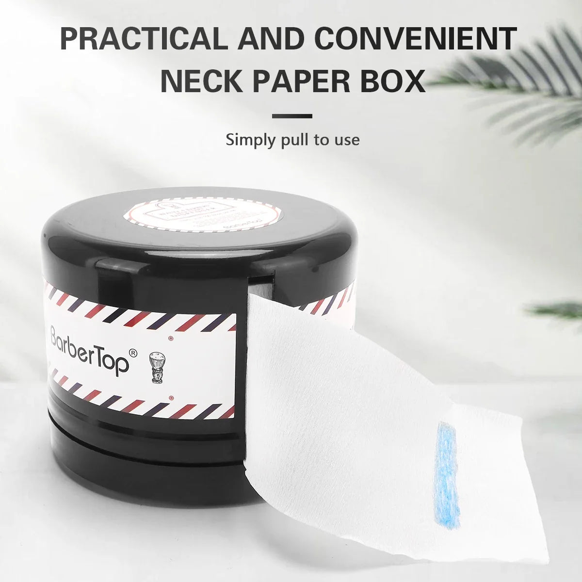 Barber Neck Strip Dispenser Box | Salon Tissue Holder