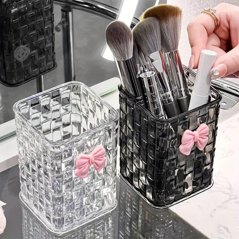 Cosmetic & Desk Organizer Set – Makeup Brush & Pen Holder