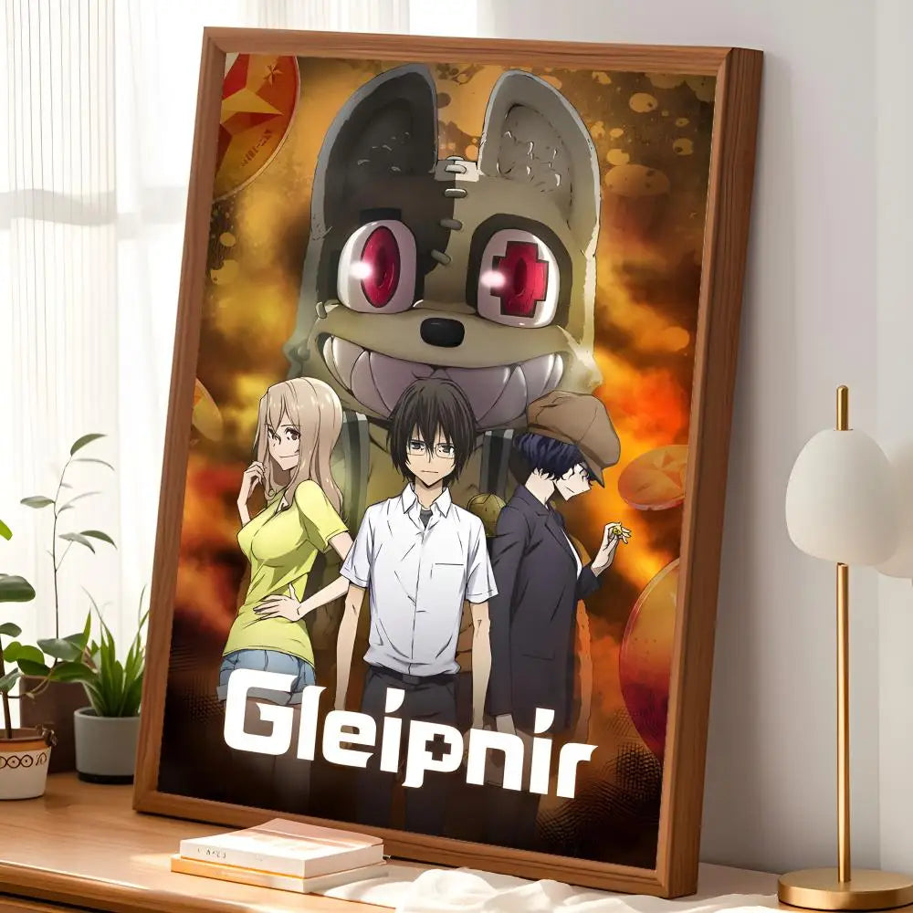 Gleipnir Anime Poster – Self-Stick HD Waterproof Wall Art