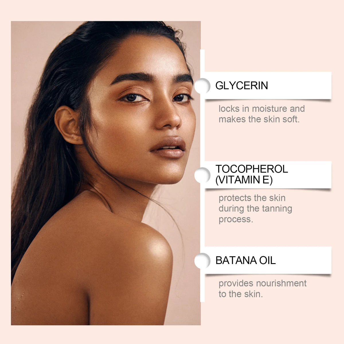 Brightening Tanning Face Serum – Moisturizing Glow Essence