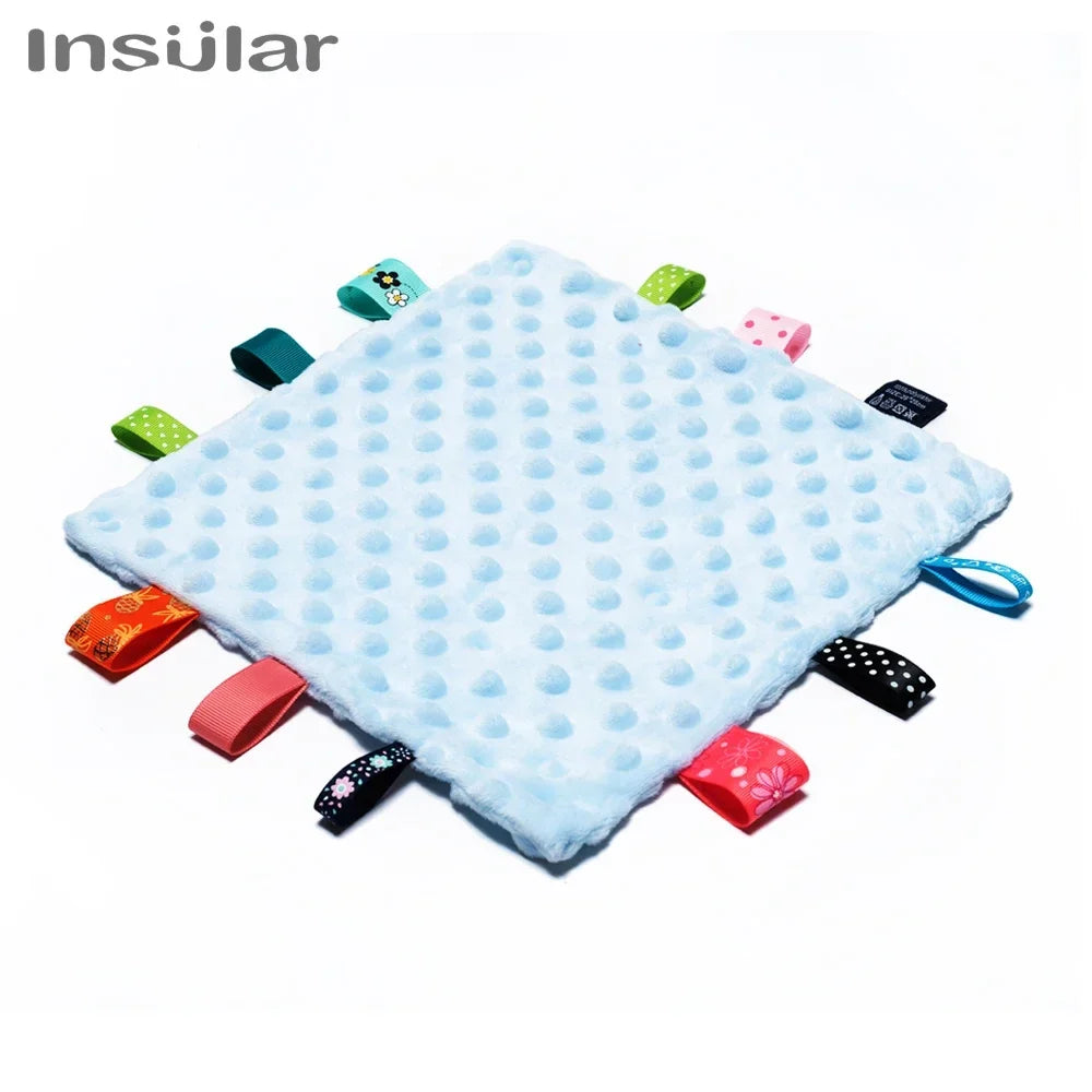 Insular Baby Taggies Comforting Blanket | Soft Plush Soothe Toy