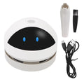 HOMEFISH Mini Desktop Vacuum Cleaner USB Rechargeable + Brush