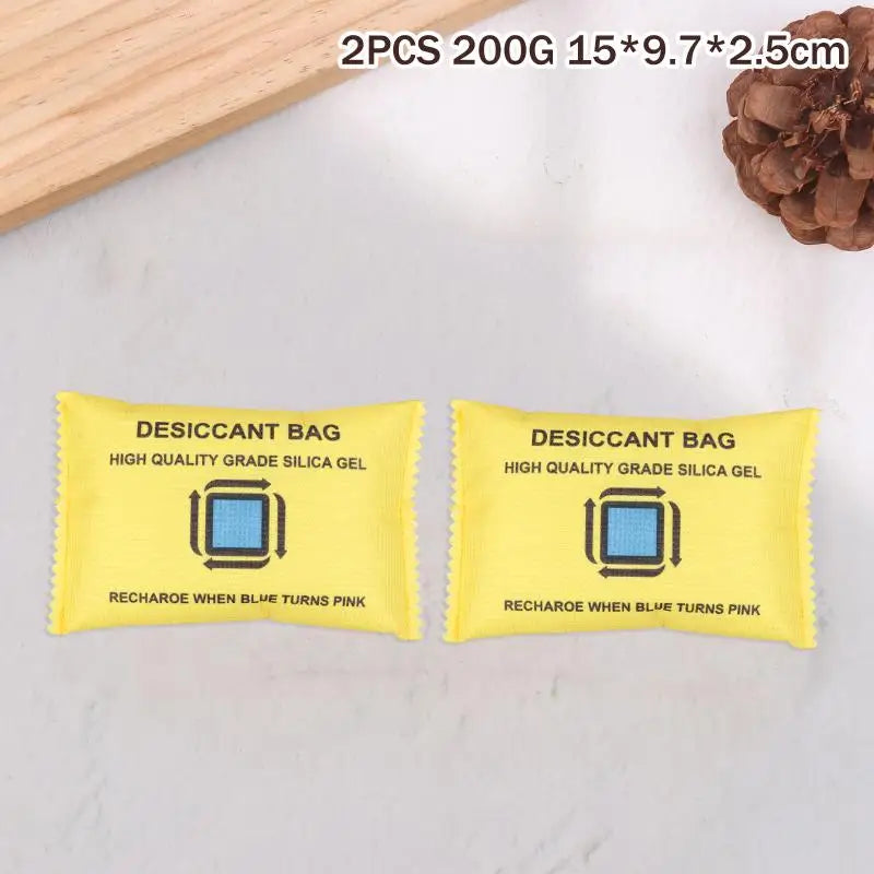Reusable Silica Gel Desiccant Bags – Moisture Absorber for Home