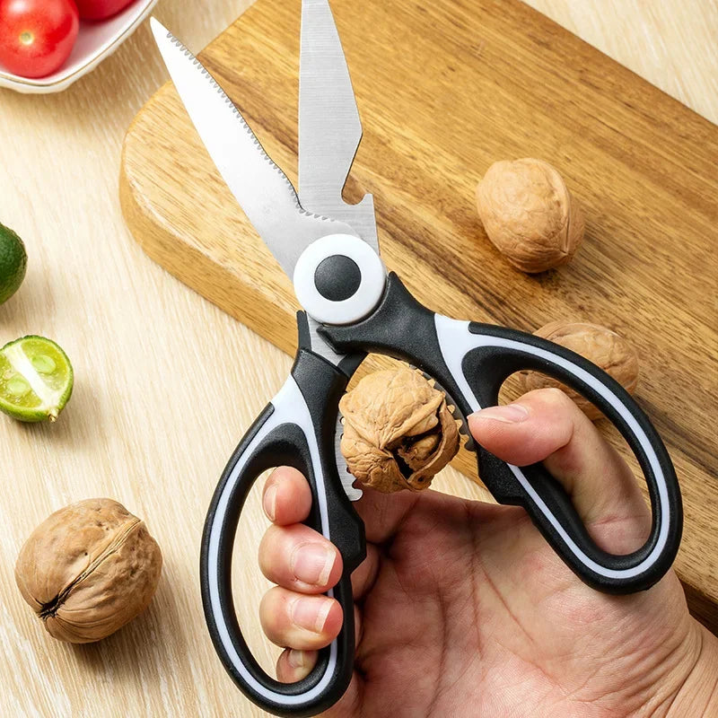 Stainless Steel Multifunctional Kitchen Scissors & Meat Shears