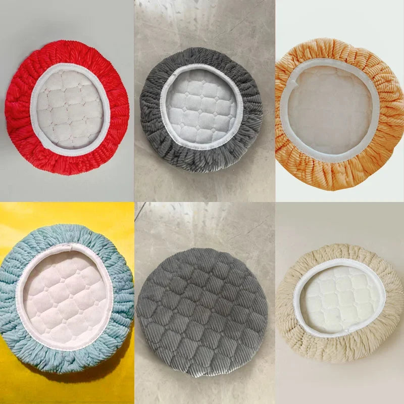 Thick Soft Round Stool Covers Elastic Seat Cushions Wood Iron 25
