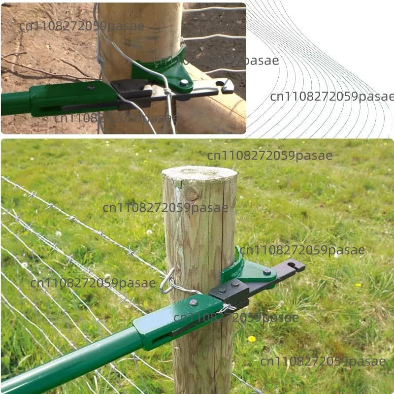 Barbed Wire Tensioner Tool – 31" Steel Fence Repair Assistant